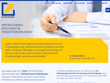 Tablet Screenshot of eurogrant.de